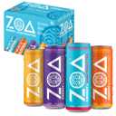 ZOA Zero Sugar Energy Drink, Fan Favorite Variety Pack, 12 Pack, 12 Fl Oz With Electrolytes, Vitamins B and C, supporting hydration with 160 mg plant based caffeine from green tea and green coffee EXP: 09/07/26