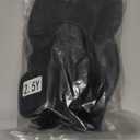 Black Split Sole Jazz Boots Leather Dancing Shoes for Girls Boys (2.5 Little Kid)