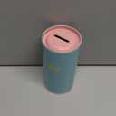 ARTIBETTER Money Saving Box Piggy Bank Pen Holder with Cute Cartoon Pattern Small Coin Jar 5.51X2.95X2.95 Inch for Home Office Desk Decoration