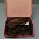 PANEWAY Curly Hair Topper Lightweight, Natural-Looking Hairpiece for Women, Easy Clip-In Hair Extensions for Instant Volume & Coverage (Light Brown Mix Blonde)