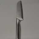 Santoku Knife, 7 Inch Chef's Knife Kitchen Knife with Razor Sharp High-Carbon German Steel, Ergonomic Non-Slip Handle for Slicing, Dicing, Chopping Meat & Vegetables, Ideal for Kitchens & Home Cooking