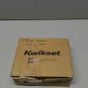 Kwikset Casey Entry Door Handle with Lock and Key, Secure Keyed Reversible Lever Exterior, For Front Entrance and Bedrooms, Matte Black , Pick Resistant Smartkey Rekey Security and Microban (1 Pack)