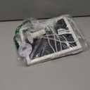 8W Solar Panel for Ring Camera, 2-Pack Solar Panel Charger Compatible with Ring Stick Up Cam Battery, Spotlight Cam Battery, Includes Barrel Plug to USB-C Adapter, IP65 Waterproof, 10ft Cable (White)