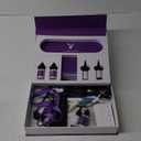 V Light Hair Extensions Kit V-Light Extension Machine V-Light Extension Remover Machine .V-Light Glue 20g * 3 v Light Glue Remover Solution 20ml * 3 (Black Machine Set) 