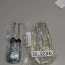 uxcell Phillips Screwdriver Set, #1 & #2 Magnetic Cross Screw Driver, 4" CR-V Steel Round Shaft