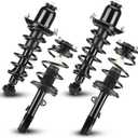 Front Rear Complete Coil Spring Struts Shock Absorbers Fit for Scion TC 2.4L 2005 2006 2007 2008 2009 2010, 172400L 172400R 172391 172390 (Set of 4) (Front & Rear Left and Right)
