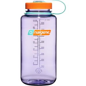 Nalgene 32 oz Wide Mouth Water Bottle | BPA-Free, Durable & Leak Proof, Lightweight Bottle for Hiking & Gym, Work & Travel