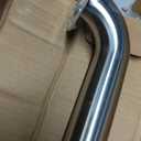 Amazon Basics Bathroom Safety Handicap Grab Bar, 36 Inch Length, 1.5 Inch Diameter, 500LBs Capacity, ADA Compliant, Stainless Steel