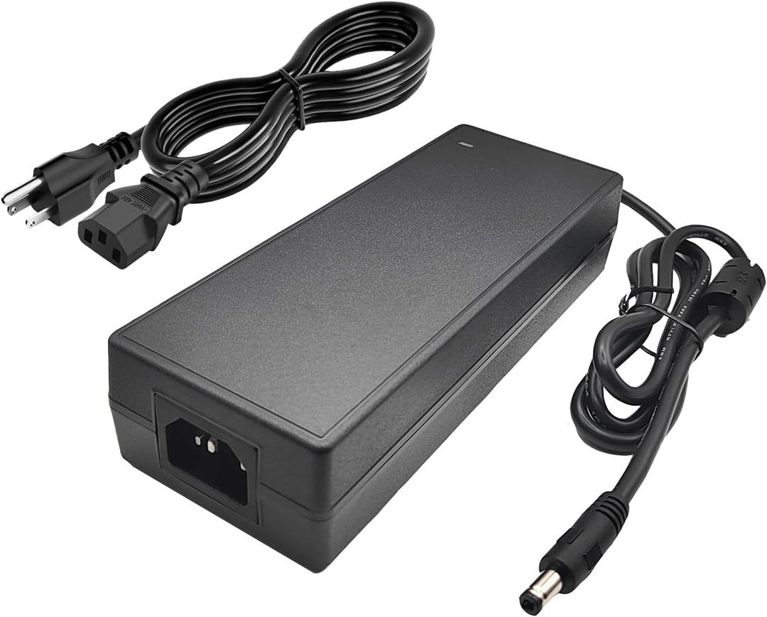 36V Charger Compatible with NordicTrack Commercial S22i S27i S10i S15i Elliptical Studio Cycle NTEX02117 NTEX02117NB NTEX02121 NTEX02422 22" Fitness Bike IN3603500 418190 Charger Power Cord