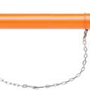 43"-57" Brush Hog PTO Shaft, 1-3/8" PTO Drive Shaft,6 Spline Both Ends PTO Driveline Shaft,Series 5 Tractor PTO Shaft,Black PTO Shaft