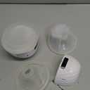 Paruu P10 Hands-Free Breast Pump Wearable, 338mmHg Strong Suction, Low Noise, 4 Modes & 9 Levels, Electric Breast Pump Portable, Smart Display, 19/21/24/28mm Insert/Flange, 2 Pack (White)