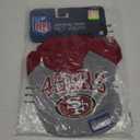 Pets First NFL SAN Francisco 49ERS Hoodie for Dogs & Cats. | NFL Football Licensed Dog Hoody Tee Shirt, X-Small| Sports Hoody T-Shirt for Pets | Licensed Sporty Dog Shirt. (SAN-4044-XS)