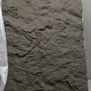 KASARO 3D Faux Stone Wall Panels, 4 PCS PU Wainscoting Panel for Interior Wall Decor, Cement Texture Thicker Accent for Home, Office, 43.3  23.6 inch, Black