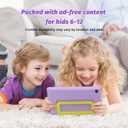 URAO Kids Tablet, Android 15 Tablet for Kids 10 inch Octa-Core with Case, 20GB RAM 64GB ROM 1TB TF Card Expandable for Toddler Children, Parental Control, Dual Camera, WiFi,Gift