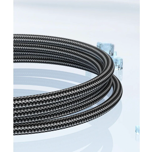 120W USB-A to Type-C Data Cable, 6A Fast Charging Cable, 2m, Black