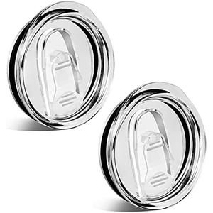 YiePhiot 20 oz Skinny Tumbler Replacement Lids Spill Proof Splash Resistant Lids Covers for 2.76in Cup Mouth Compatible with YETI Rambler and More Tumbler Cups (20 oz, Pack of 2)