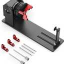 CNC Router MachineCR1 Rotary Roller, Y-axis Rotary, High Torque NEMA 23 Stepper Motor, Linear Rails & Ball Screws 3-Axis Engraving Milling Machine for Wood Cutting (CR1)