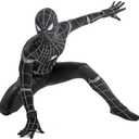 Children's Adult Spiderman Costume, Halloween, Carnival, Cosplay, Spider-Man Fancy Dress, Party Suit, Stage Performance Tights, Spandex/Lycra
Size 140 cm