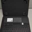 baaaq Universal Tablet Keyboard with touchpad case for 9",9.7",10.1",10.2",10.5",10.9",11" Tablets, Rainbow Wireless Backlight Keyboard fit 9-11 inch Android/iOS/Windows Tablet