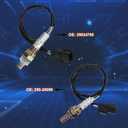 2016-2020 O2 Oxygen Sensor Upstream Downstream Oxygen Sensors Compatible for Acura MDX 17-20, RDX 17-18, TLX 16-20 V6 3.5L, Honda Pilot 16-18 V6 3.5L, Replaces 25025059, 25024785