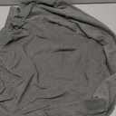 SZJIAHTM 2 Pcs Dining Chair Cover Armchair Wingback Round Curved Back Chair Cover Soft Stretch Mid Century Modern Accent Chair Slipcover for Kitchen Living Room (One Size, Grey)