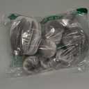 9Pcs Fake Small Pumpkins Velvet Fabric Pumpkin Assorted Halloween Kitchen Decorations Fall Table Centerpiece Thanksgiving Farmhouse Grey