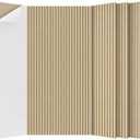 5 Pack Acoustic Panels,47.2x23.6x0.4 inch Acoustical Wall Panels,Large Soundproof Panels,Self-Adhesive Sound proof Panels for Walls,Acoustic Treatment for Recording Studio&Office,Camel