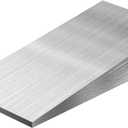 8PCS Metal Wedge Shims Triangle Flange Wedge Steel Wedges for Welding Silver Metal Flange Wedge Pipe Fitting Welding Tool 4.7 x 2.4 x 0.79 inch Steel Wedge Set