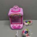 Marlrin Claw Machine for Kids, Mini Vending Machine Girls Unicorn Toys, Candy Grabber Prize Dispenser with Sound & 20 Mini Plush Toys, Electronic Arcade Game Indoor Toy for Home Party Birthday Gifts