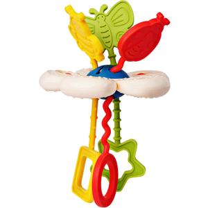 LiKee Montessori Toys for Baby Infant 18+ Months, Sensory Development Toys Silicone Pull String Toy Gift for Toddlers Travel Car Seat High Chair