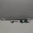 Sougayilang Fishing Rod and Reel Combo, 2-Piece 5-Foot 6-Inch Graphite & Fiberglass Rod, Durable and Strong, Quickset Anti-Reverse Fishing Reel (2 Pack)