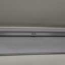 LazBlinds No Drill Blinds for Indoor Windows, Blackout Roller Shades, Cordless Window Blackout Blinds, Thermal Insulated Fabric UV Protection for Home and Office, 34" W x 72" H, Grey