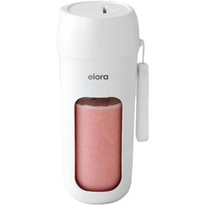 Elora Wireless Portable Blender - Powerful 10-Blade System, 80 Watt, USB-C Rechargeable Blender for Smoothies, Shakes, and Juices