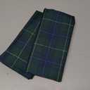 Christmas Plaid Pillow Covers 18x18 Set of 2 Blue Forest Green Buffalo Checkered Xmas Holiday Winter Decorative Outdoor Pillowcases Rustic Farmhouse Throw Cushion Case Decor for Couch Sofa Bed