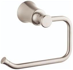 hansgrohe Toilet Paper Holder 5-inch Transitional Accessories in Brushed Nickel, 04787820
