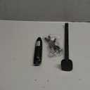 Dynooper Electric Milk Frother Handheld: Rechargeable 3 in 1 - LED Digital Display with 3 Speeds Portable Stainless Steel Drink Foam Mixer - Charcoal Black