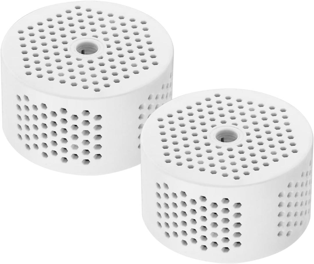 Replacement Shower Head Filter One Box (2 filters), Reduces Chlorine, Heavy Metals & Impurities