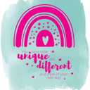 Girls Shine in Your Own Way Adventurous Quote Wall Decal Decoration Boho Rainbow Cute Little Stars Sparkle Mini Heart Lasts Years and Easily Removable - Size: 24 in(W) x 30 in(H)