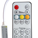 LED CCT Controller 16-Button USB/DC Mini Remote Dimmer with Timer Adjustment for 5050 2835 WW/CW LED Strips(DC)