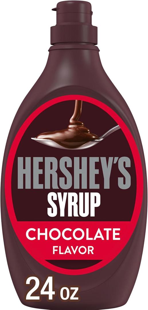 Hershey's Chocolate Syrup, Genuine Chocolate Flavor, 24 oz Bottle