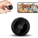 Hidden Camera - Spy Cameras - Nanny Cam - WiFi Wireless Cam - 1080P HD Small Camera with Motion Detection and Night Vision，Security Cameras for Home/Office/Baby Monitoring