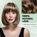 KAISASA Hair Dye Shampoo 3 in 1Argan Herbal Hair Color Shampoo Covers Gray Hair for Women and Men (16.9 fl.oz Chestnut Brown)