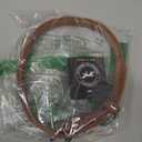 CollarDirect Rolled Leather Dog Collar, Soft Padded Round Puppy Collar, Handmade Genuine Leather Collar Dog Small Large Cat Collars Black Pink Red Purple Blue (Fits 16"-20" Neck, Brown) (XL: 15-19 in)