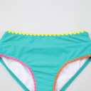 blibean Teen Girls Swimsuits Two Piece Bikini Sets with Chest Pad Size 6-15 Years (8-9 Years, A Mint Green)