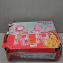 Pretend Play Girls Makeup Table Set with StoolOpen Doors by GesturesKids Vanity Set with Lights and MusicToddler Beauty Salon Set with Makeup Accessories & Hair DryerToy for Toddlers 2-5 Years Old