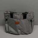 Large Women Lunch Bags/Insulated Adult Lunch Box/Leakproof Cooler Lunch Tote Bag with Storage Pocket. Reusable Lunch Purse for Work Picnic Hiking 12L, Stripe