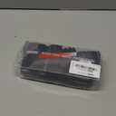 Plantar Fasciitis Sock (6 Pairs) for Men and Women, Compression Foot Sleeves with Arch and Ankle Support (Black, Large)