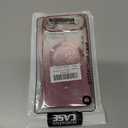 for iPhone 15 Pro Max Case, Glitter Clear Cute Paw Love Heart, Compatible with MagSafe, Strong Magnetic Full Camera Lens Protection Cover, Soft Slim Bling Phone Case 6.7" - Pink