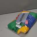 Super Z Outlet Nylon Cornhole Bean Bags Toy Set Sack Hand Toss Games Weights for Kids (5" x 5" Assorted Colors)