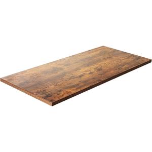 TOPSKY One-Piece Table Top for Electric Standing Desk Adjustable Desk (Rustic Brown, 54"x23.4"x1.2")